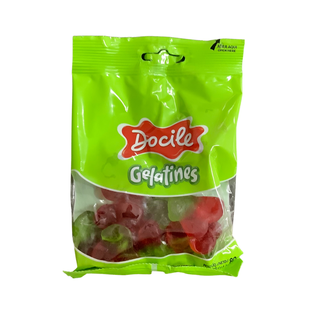 Docile Gelatines Cherries 80g