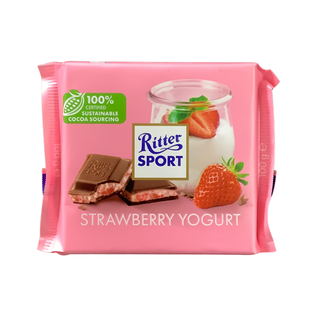 Ritter Sport Strawberry Yogurt 100g