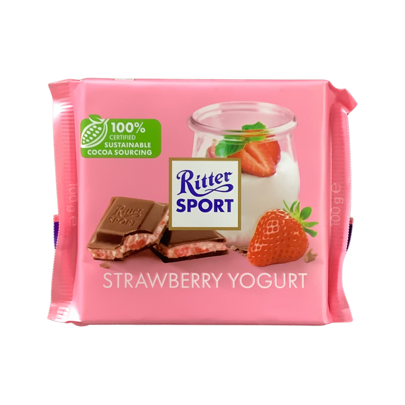 Ritter Sport Strawberry Yogurt 100g