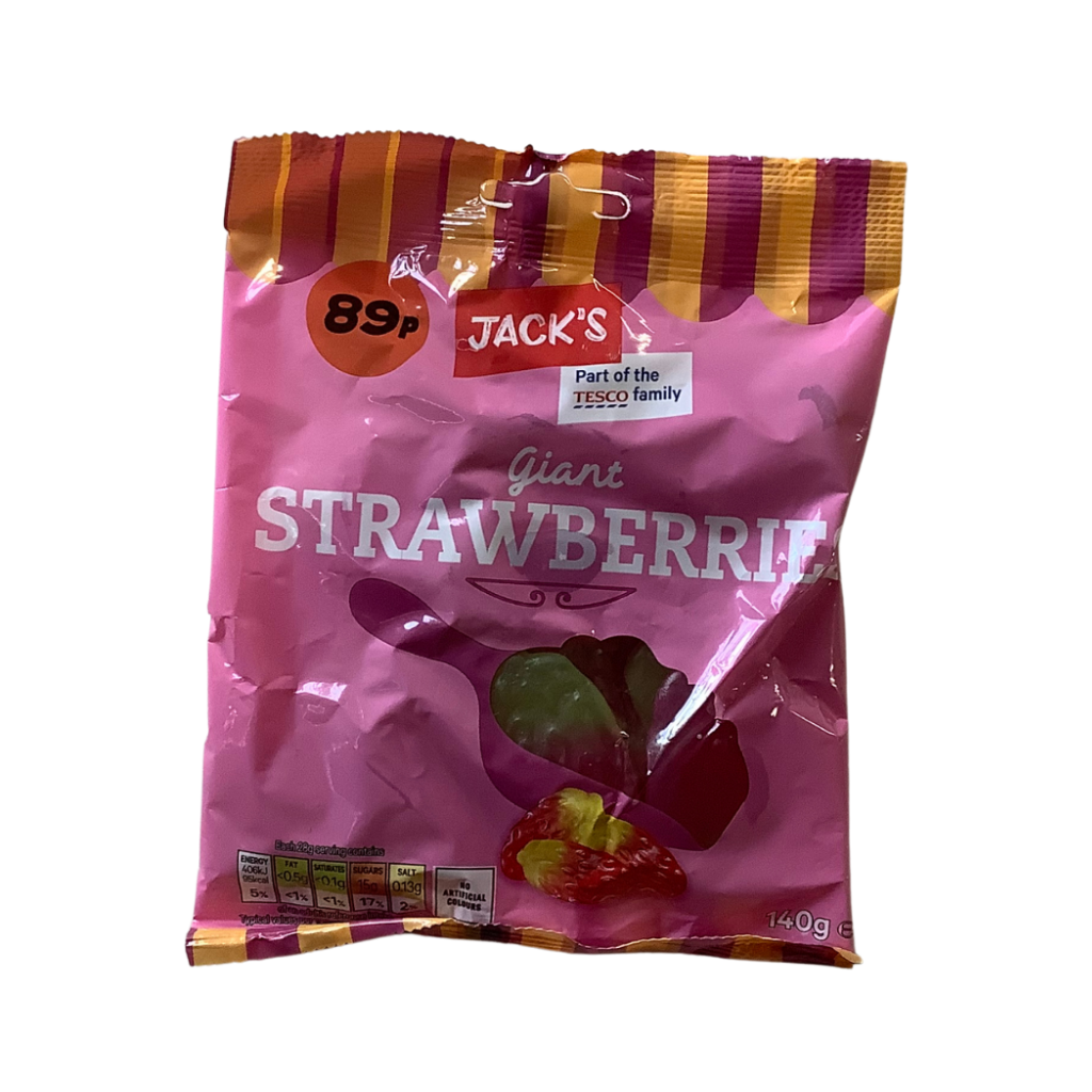 Jack&#39;s Giant Strawberry 140g