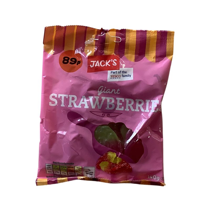 Jack&#39;s Giant Strawberry 140g