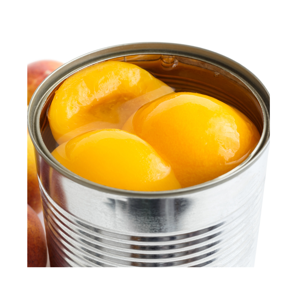 Canned Peach Halves in Syrup 825g