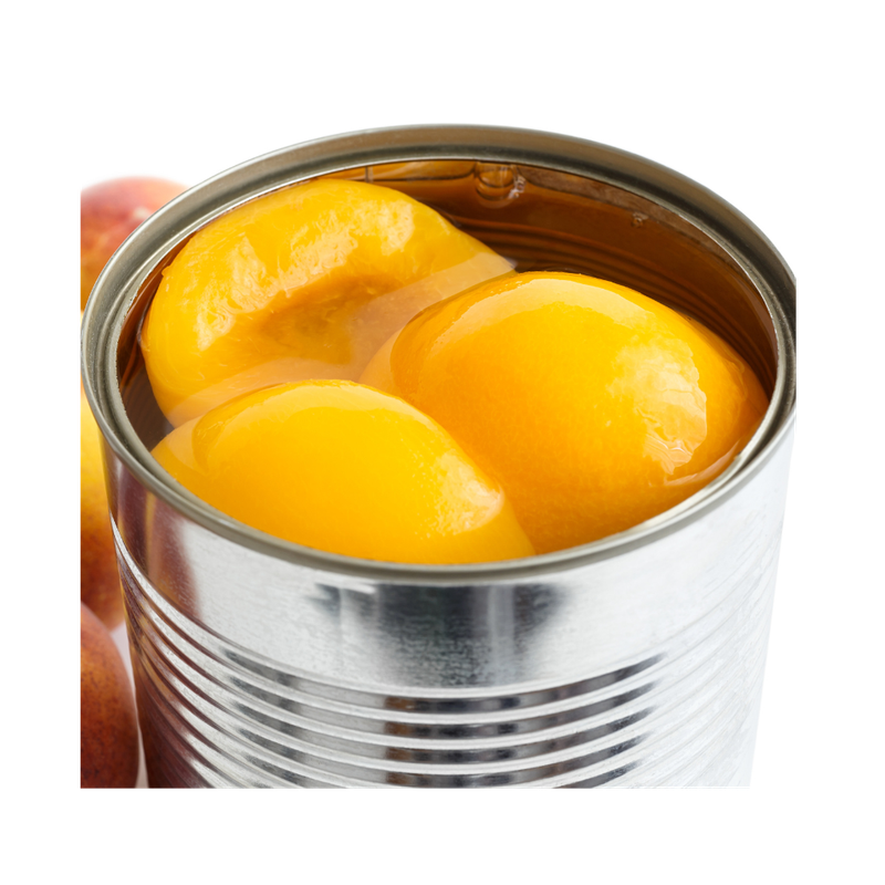 Canned Peach Halves in Syrup 825g