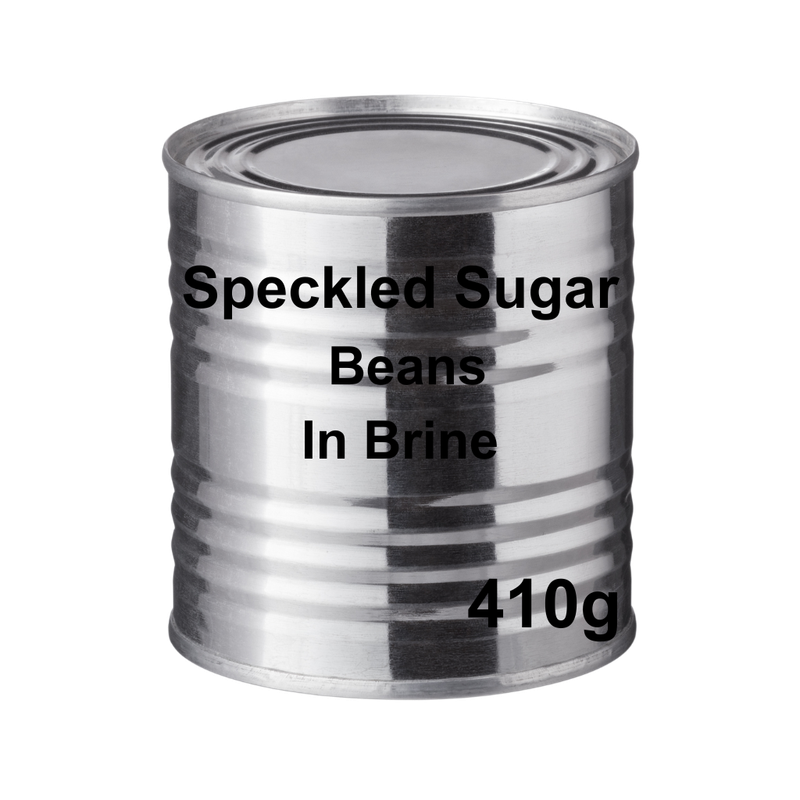 Canned Speckled Sugar Beans in Brine 410g