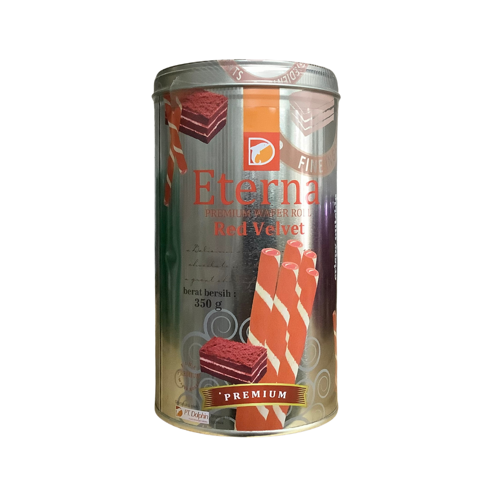 Eterna Premium Wafer Roll Red Velvet 350g