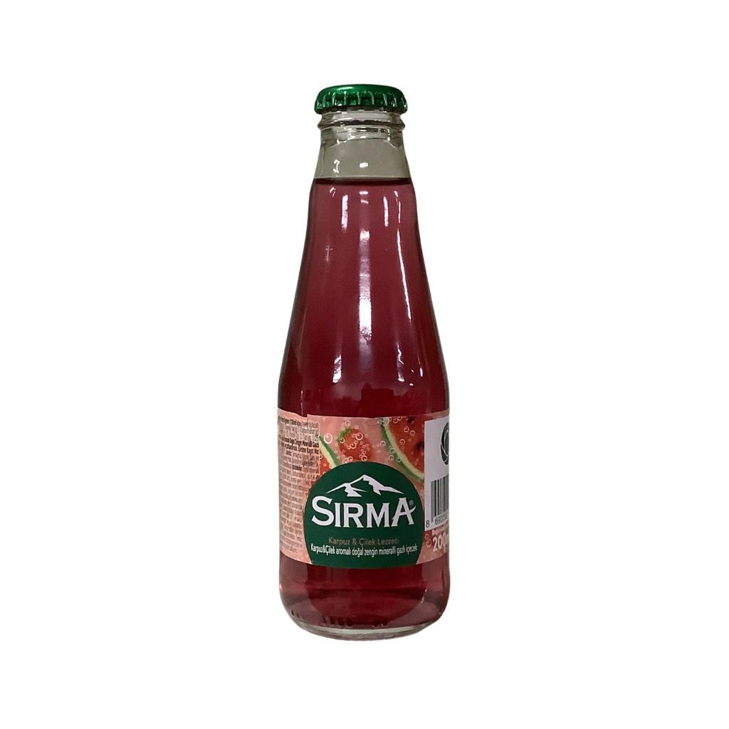 Sirma Watermelon &amp; Strawberry Flavoured Sparkling Mineral Water 200ml