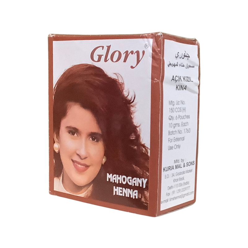 Glory Mahogany Henna 6 x 10g