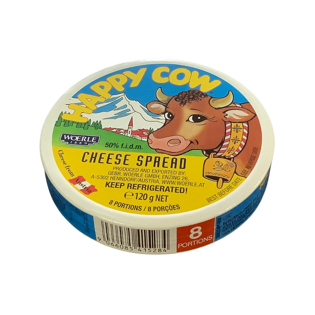 Happy Cow Cheese Spread 8 Portions 120g