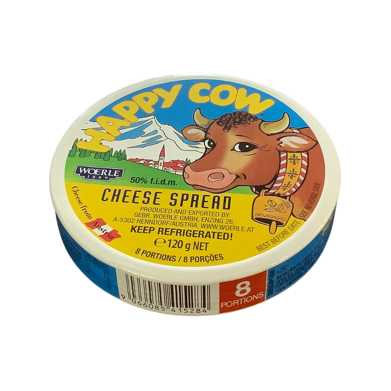Happy Cow Cheese Spread 8 Portions 120g