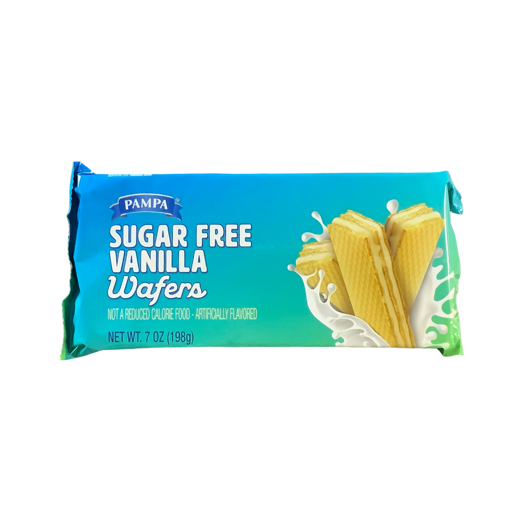 Pampa Vanilla Wafer Sugar Free 198g