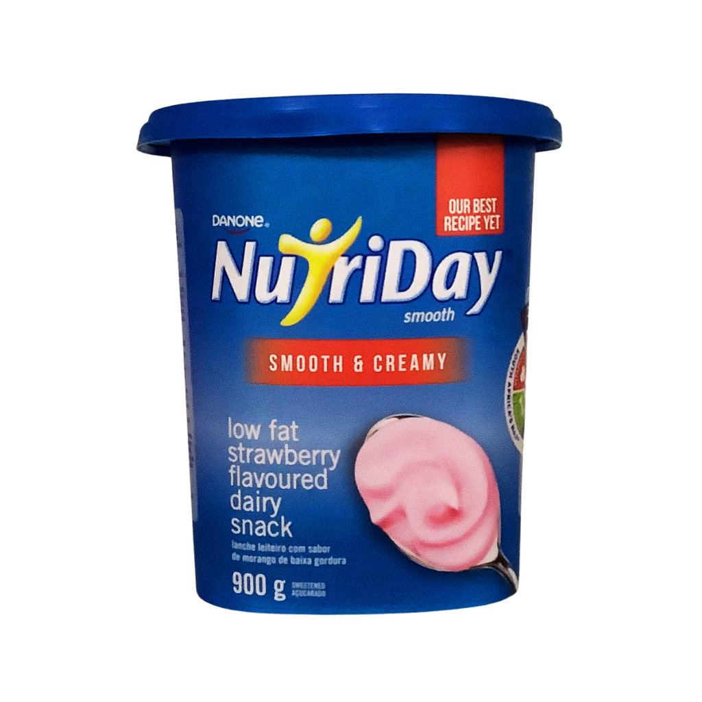 Nutriday Low Fat Smooth Strawberry Flavoured Dairy Snack 900g