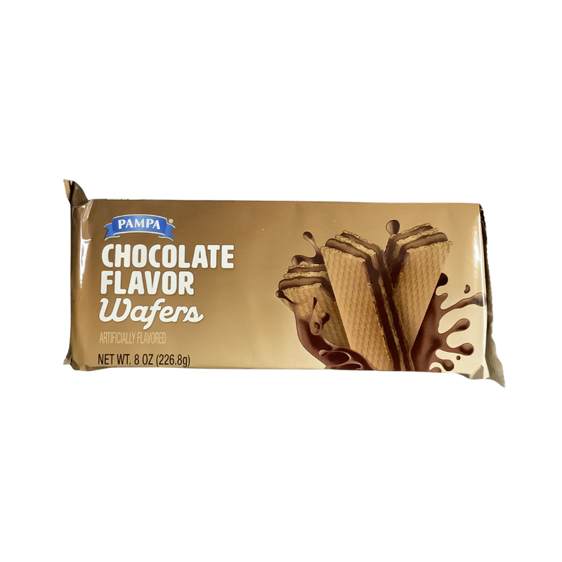 Pampa Sugar Wafers Chocolate Flavour 226.8g
