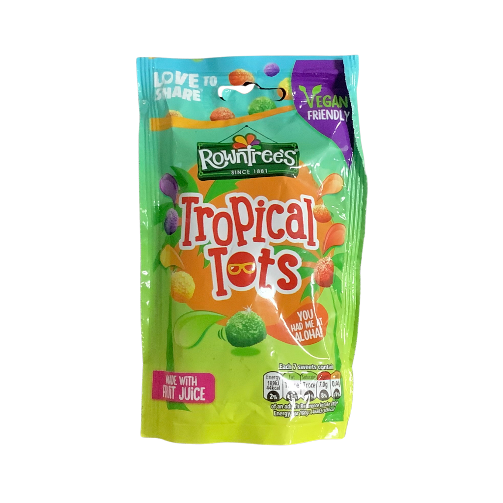 Rowntree&#39;s Tropical Tots 140g