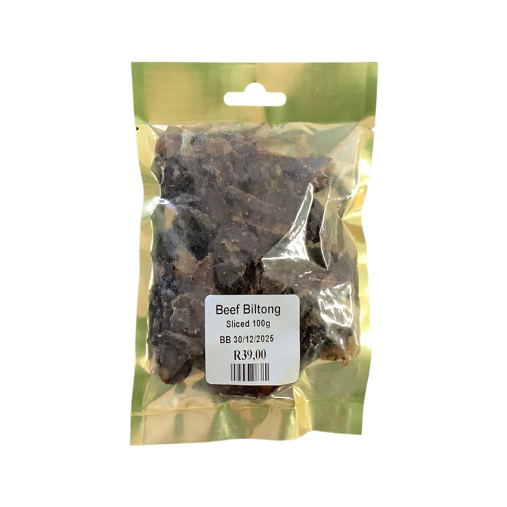Beef Biltong Sliced 100g