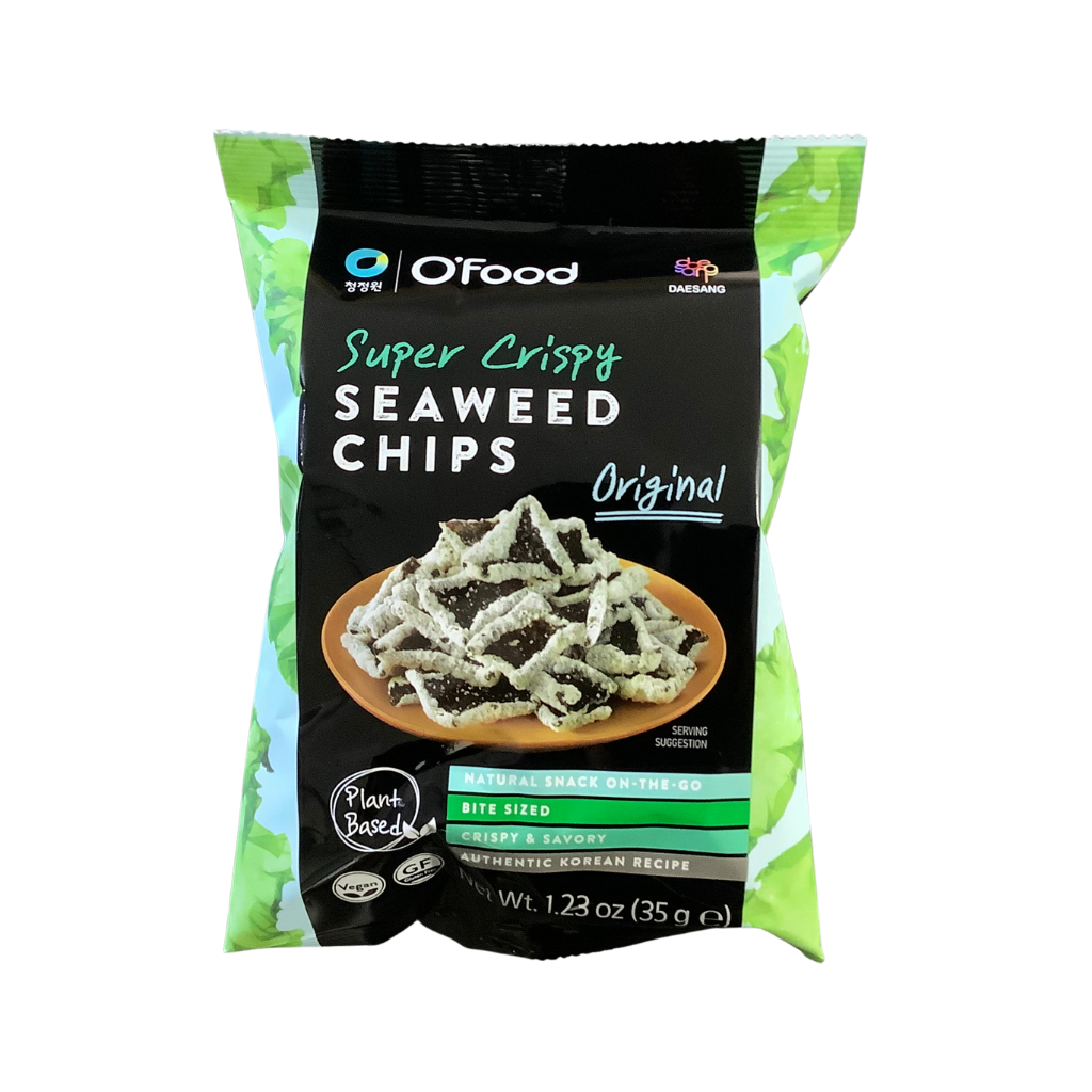 O&#39;Food Super Crispy Seaweed Chips Original 35g
