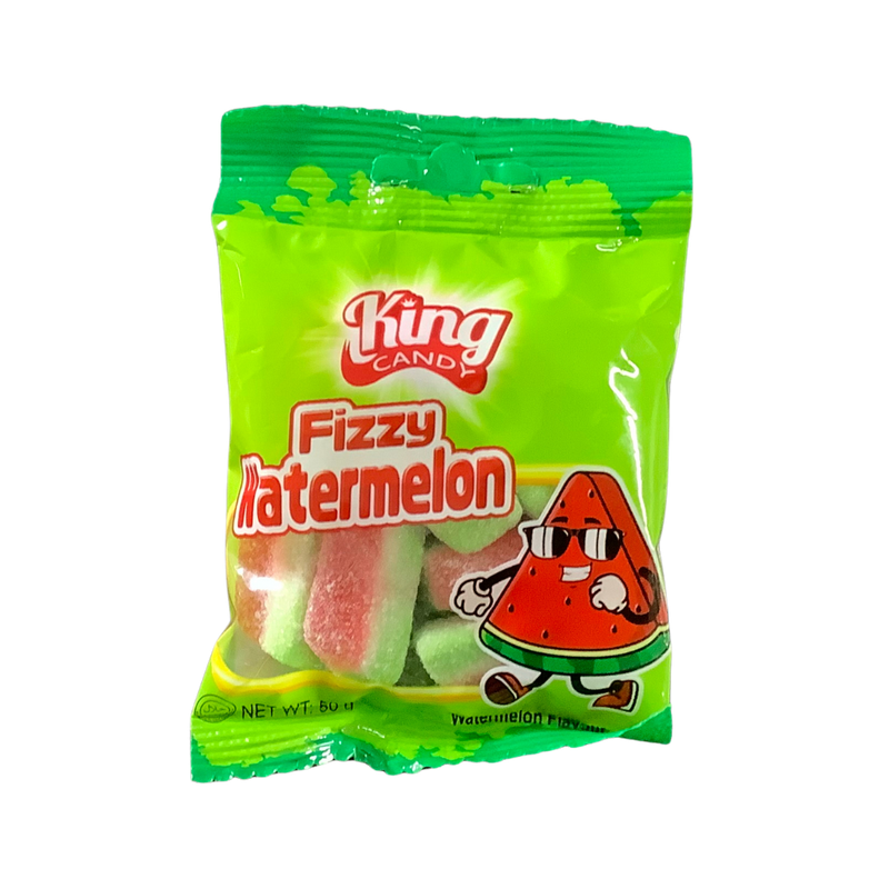 King Candy Fizzy Watermelon Flavour 50g
