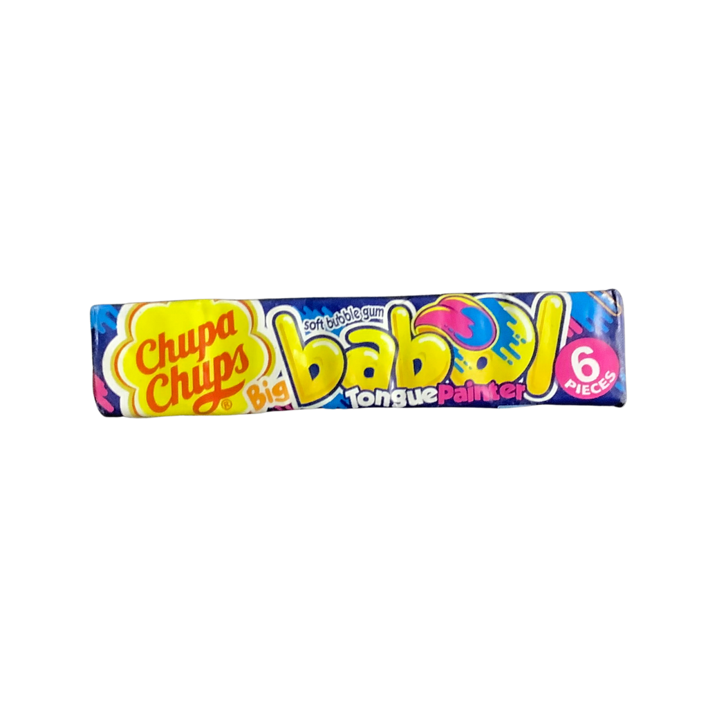 Chupa Chups Big Babol Tongue Painter 6 Pcs