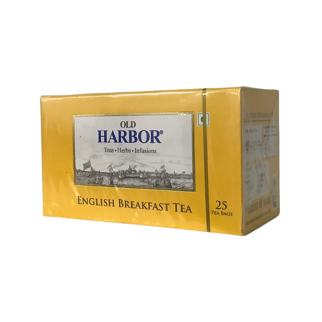 Old Harbor English Breakfast Tea 25 Tea Bags
