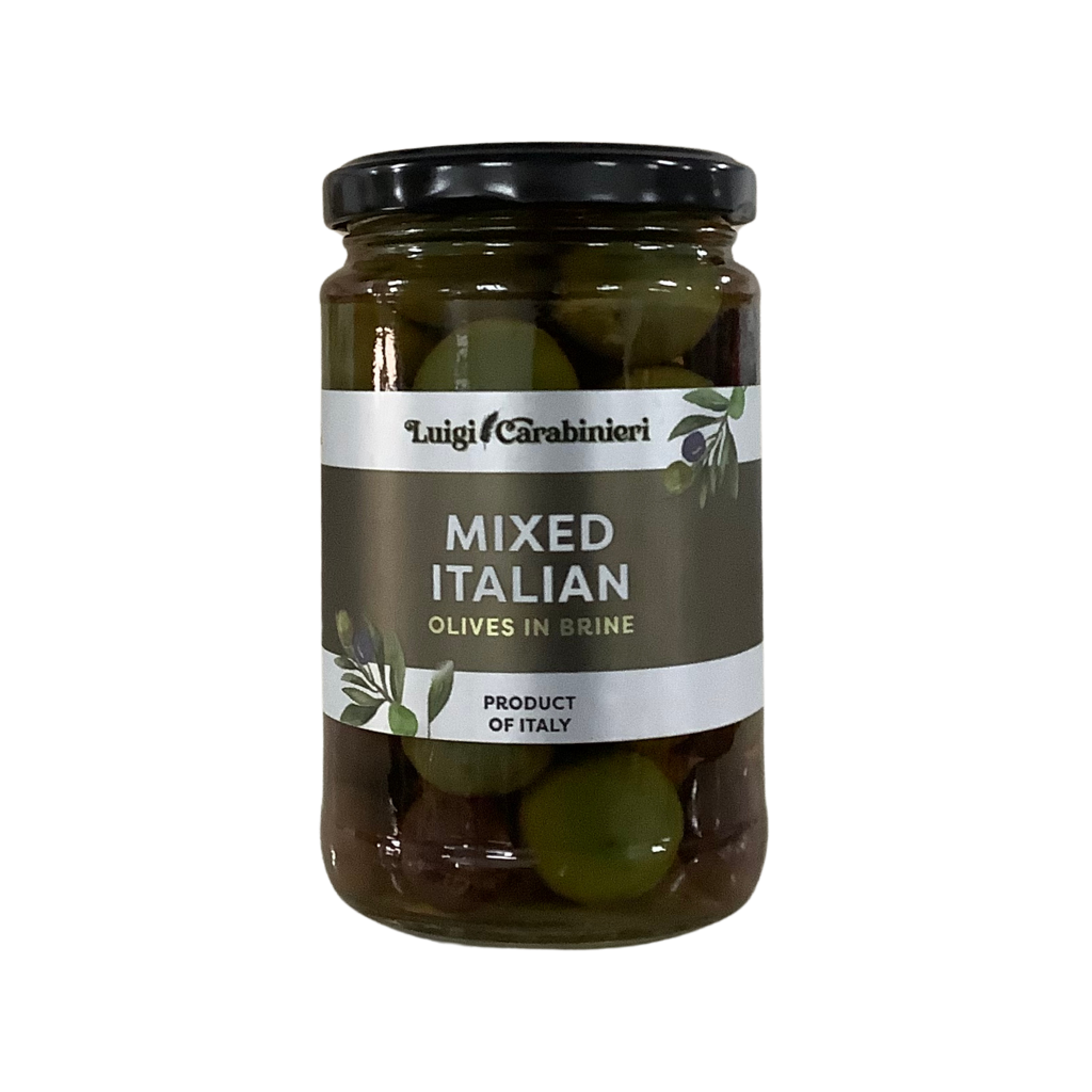 Mixed Italian In Brine Green Olives 290g