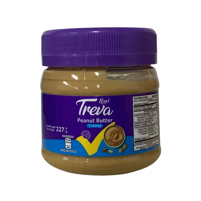 Treva Creamy Peanut Butter 227g