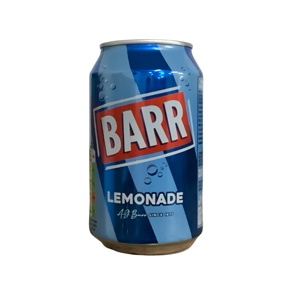Barr Lemonade Soda Can 24 x 330ml