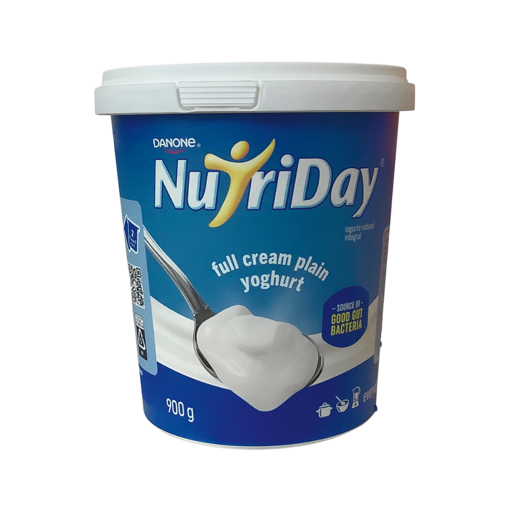 Nutriday Full Cream Plain Yoghurt 900g