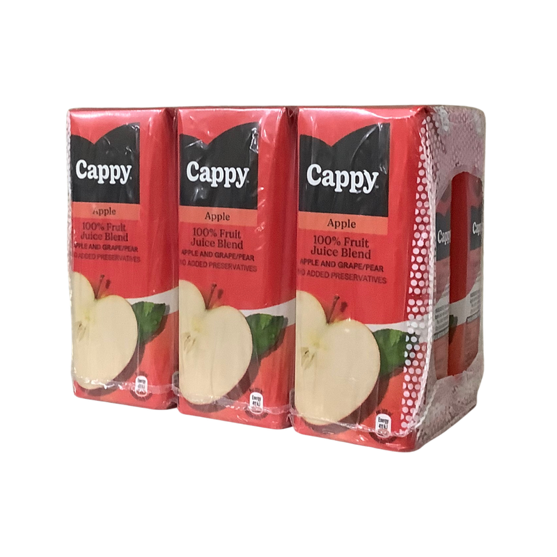 Cappy Apple 100% Fruit Juice Blend 6 x 200ml