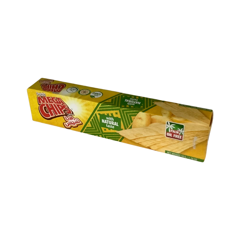 Mega Long Potato Chips With Natural Taste 50g