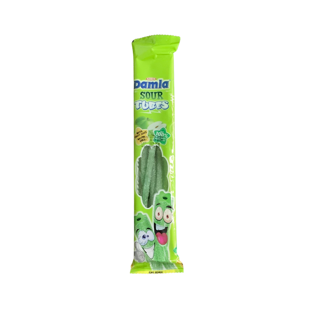 Damla Pencil Sour Tubes Apple 30g
