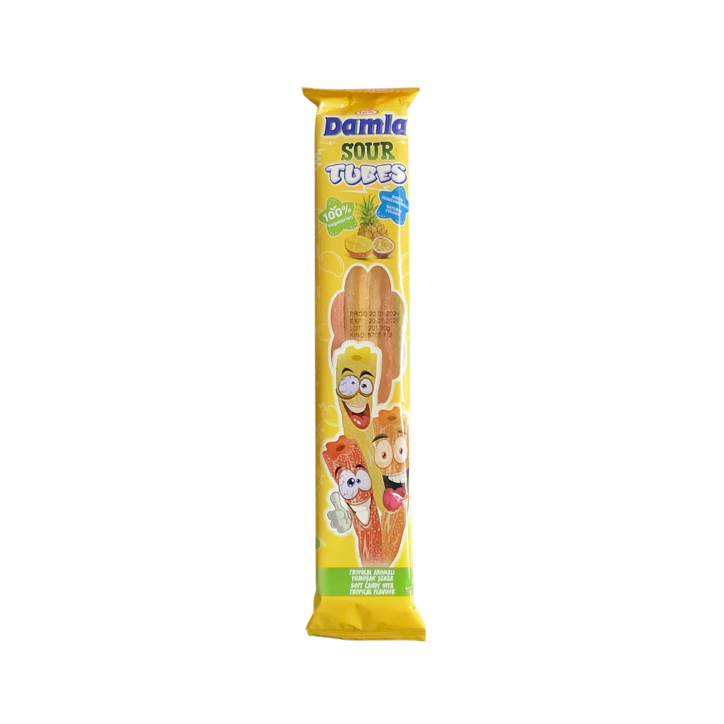 Damla Pencil Sour Tubes Tropical 30g