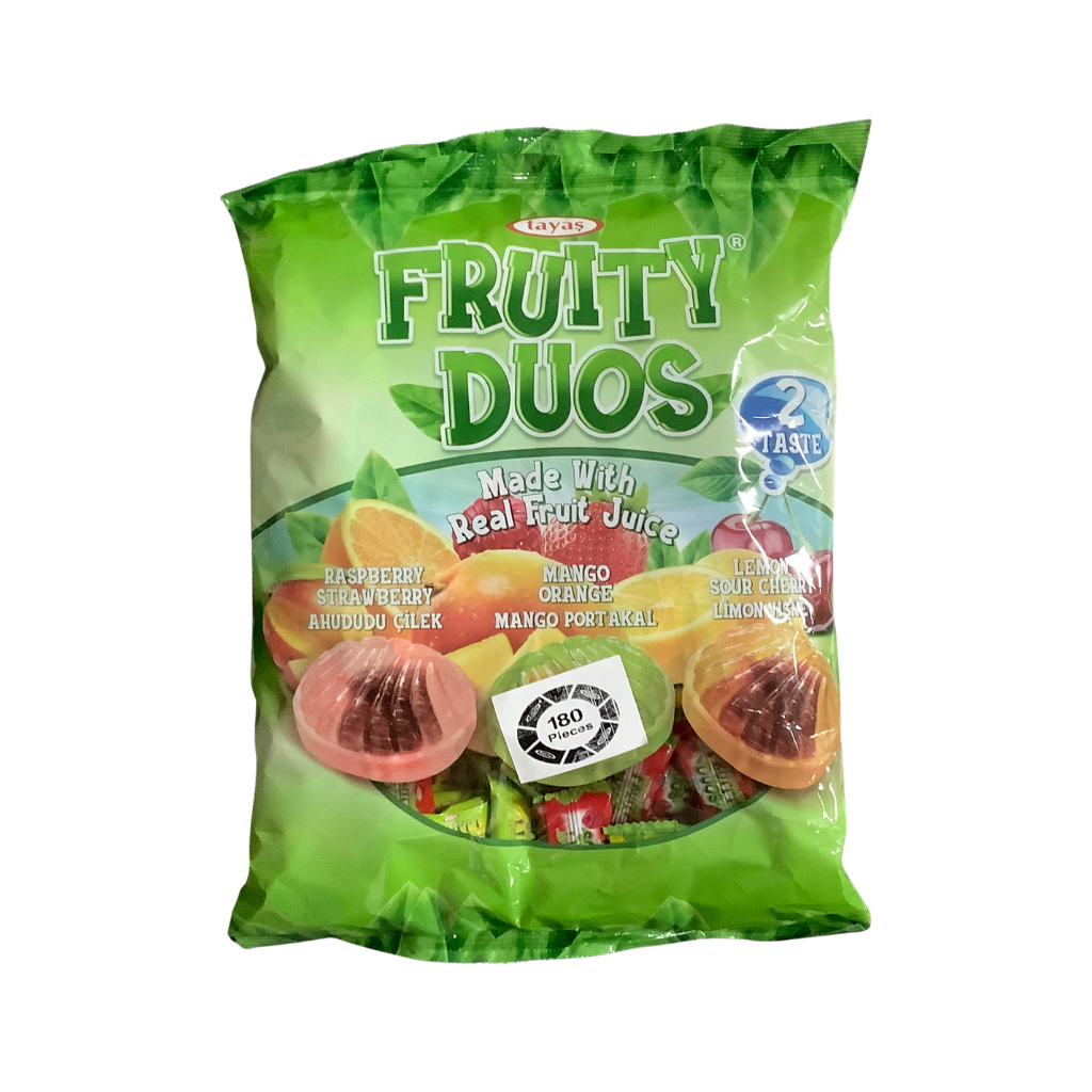 Fruity Duos 180 Pcs
