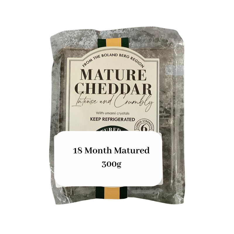 Mature Cheddar 18 Months Matured 300g