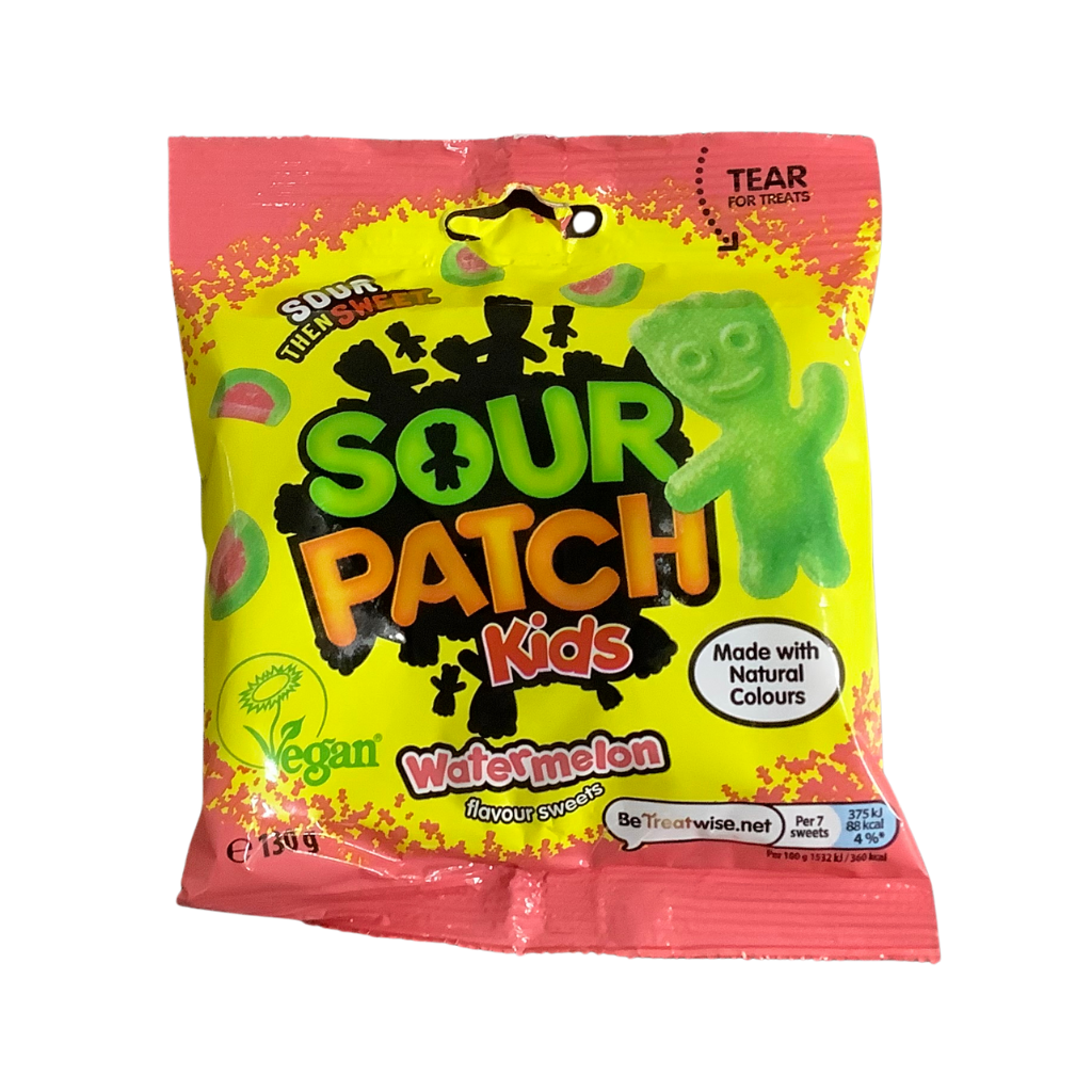 Sour Patch Watermelon Flavour Sweets 130g