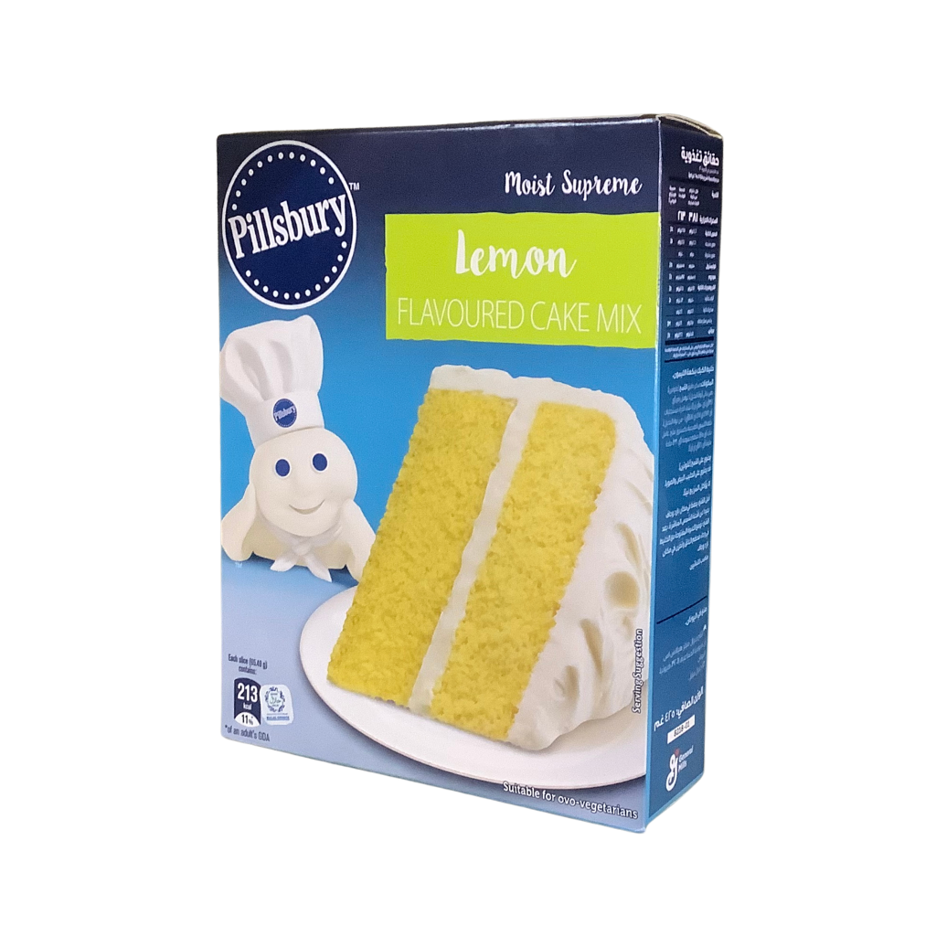 Pillsbury Lemon Flavoured Cake Mix 425g