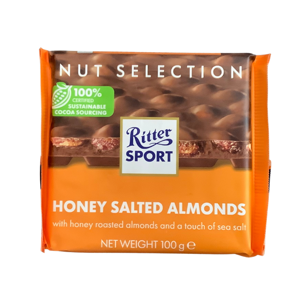 Ritter Sport Honey Salted Almonds 100g