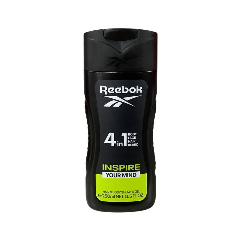 Reebok Inspire Your Mind Shower Gel 4 in 1 250ml