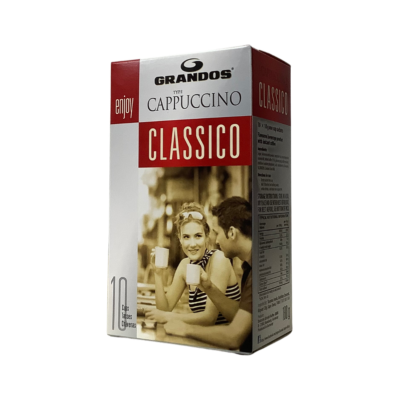 Grandos Cappuccino Classico  10 Sachets
