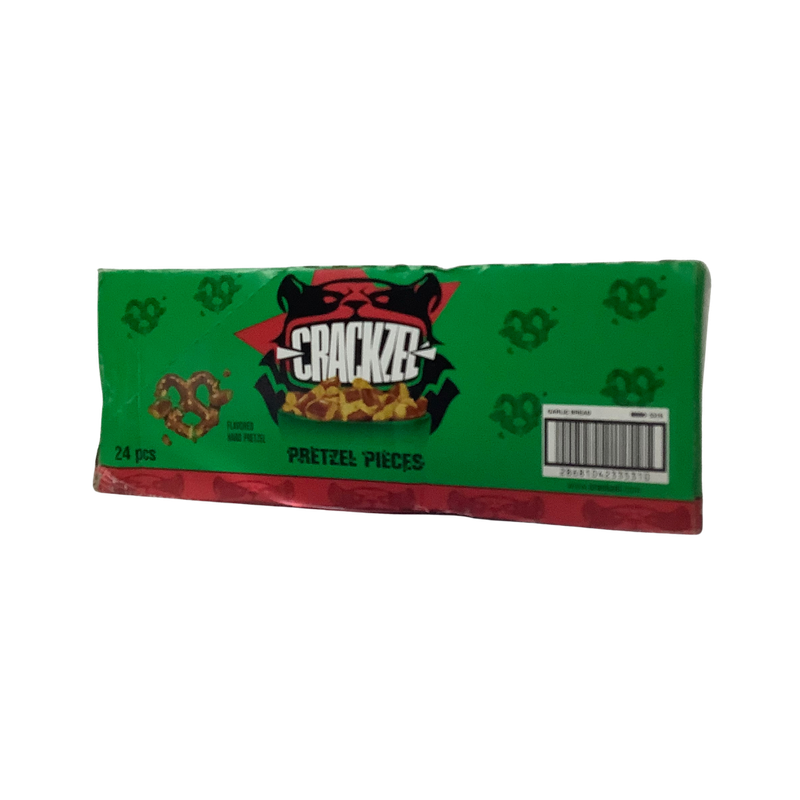 Crackzel Pretzel Pieces Garlic Bread 24 x 85g