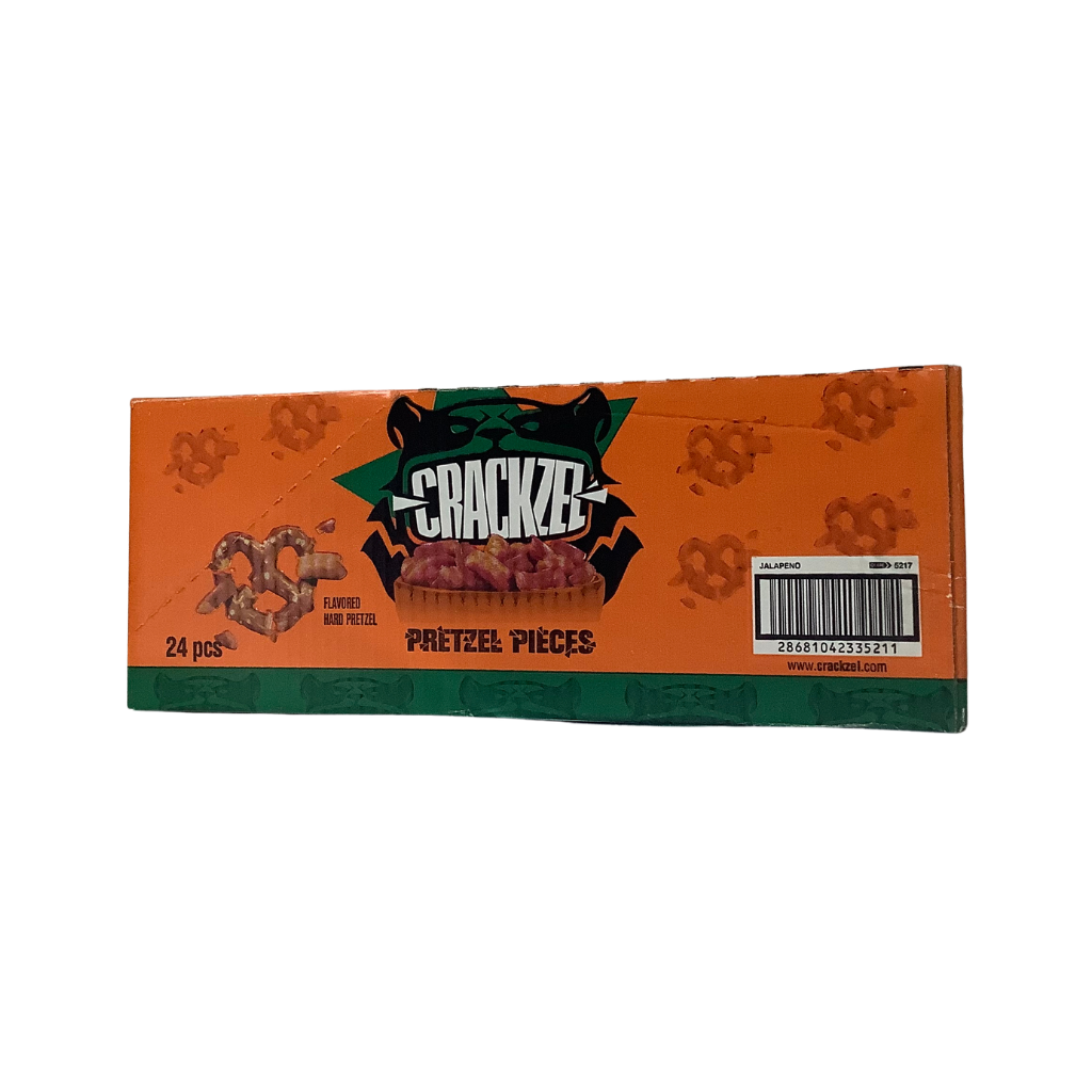 Crackzel Pretzel Pieces Jalapeno 24 x 85g