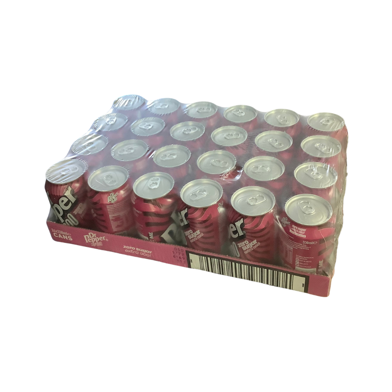 Dr Pepper Zero Sugar 24 x 330ml