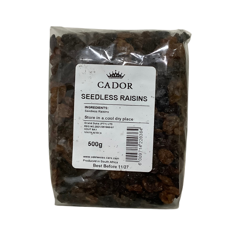 Cador Seedless Raisins 500g