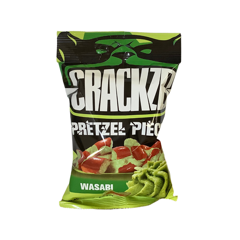 Crackzel Pretzel Pieces Wasabi 85g