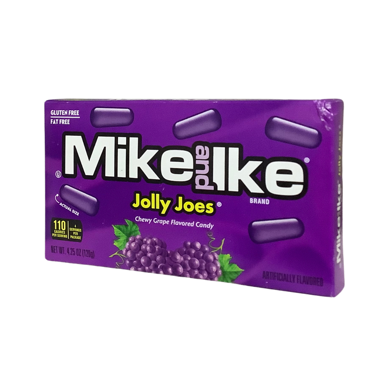 Mike &amp; Ike Jolly Joes Grape Flavour 120g