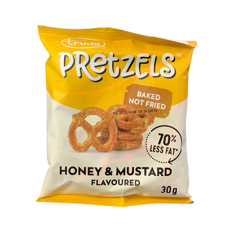 Truda Pretzels Honey &amp; Mustard Flavoured 30g