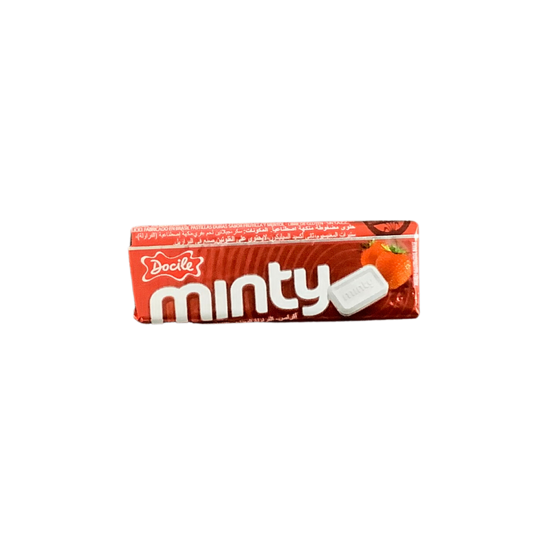 Minty Pastilles Strawberry Flavoured Mints 17g