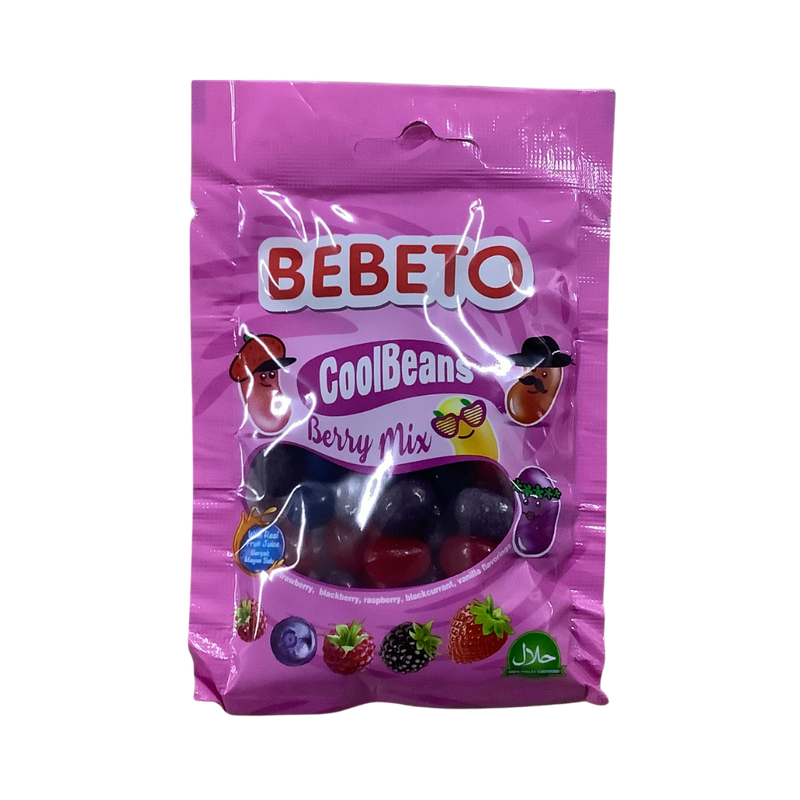 Bebeto Cool Beans Berry Mix 80g