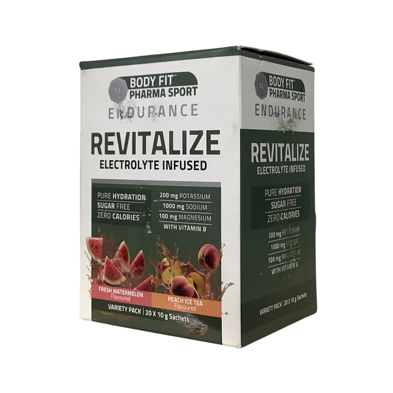 Body Fit Pharma Sport Endurance Revitalize 20 x 10g Sachets