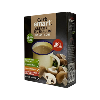 Carb Smart Cream Of Mushroom Instant Soup 4 x17g