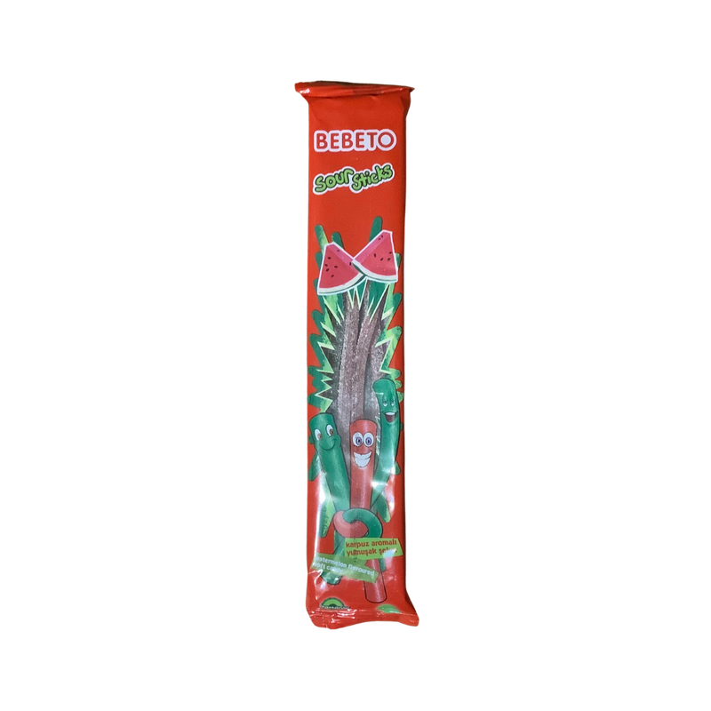 Bebeto Sour Sticks Watermelon Flavoured 35g