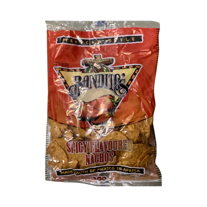 Bandito's Nachos Spicy Flavour 250g